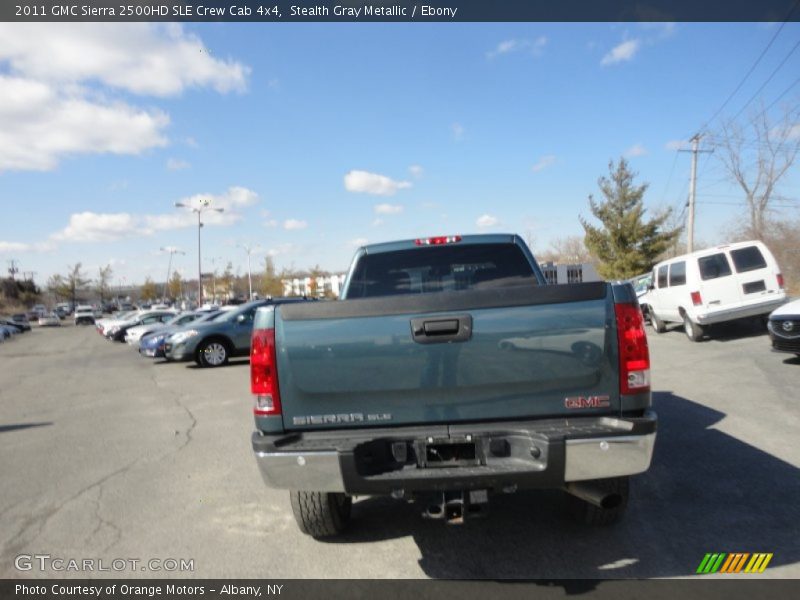 Stealth Gray Metallic / Ebony 2011 GMC Sierra 2500HD SLE Crew Cab 4x4