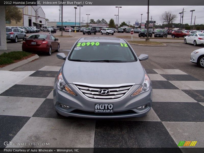 Iridescent Silver Blue Pearl / Gray 2012 Hyundai Sonata SE