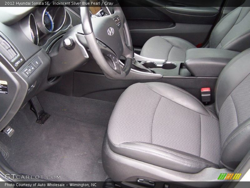 Iridescent Silver Blue Pearl / Gray 2012 Hyundai Sonata SE