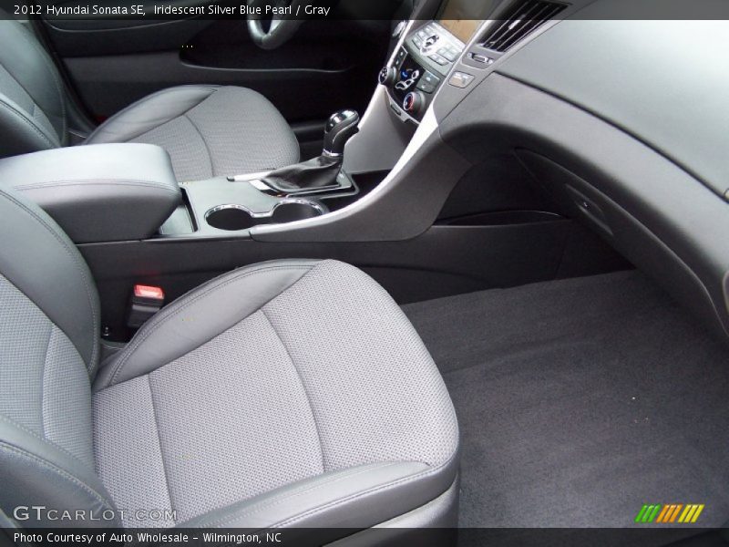 Iridescent Silver Blue Pearl / Gray 2012 Hyundai Sonata SE