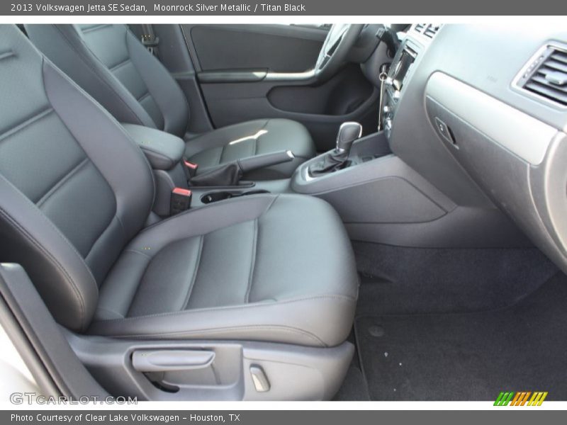 Moonrock Silver Metallic / Titan Black 2013 Volkswagen Jetta SE Sedan