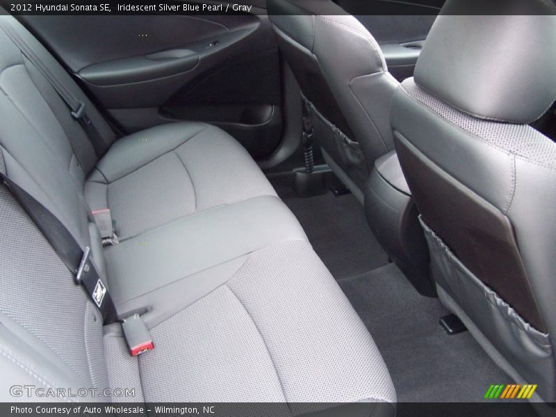 Iridescent Silver Blue Pearl / Gray 2012 Hyundai Sonata SE