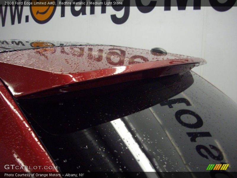 Redfire Metallic / Medium Light Stone 2008 Ford Edge Limited AWD