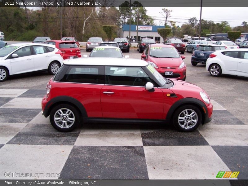 Chili Red / Carbon Black 2012 Mini Cooper Hardtop