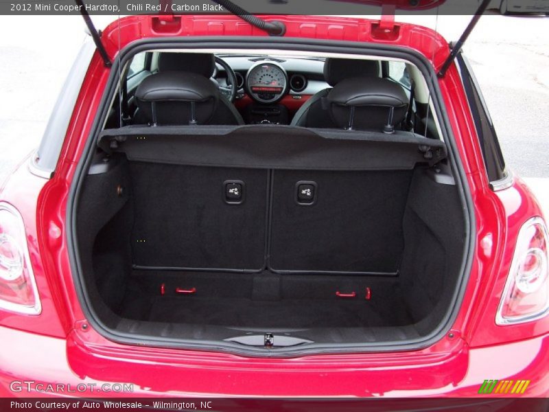 Chili Red / Carbon Black 2012 Mini Cooper Hardtop