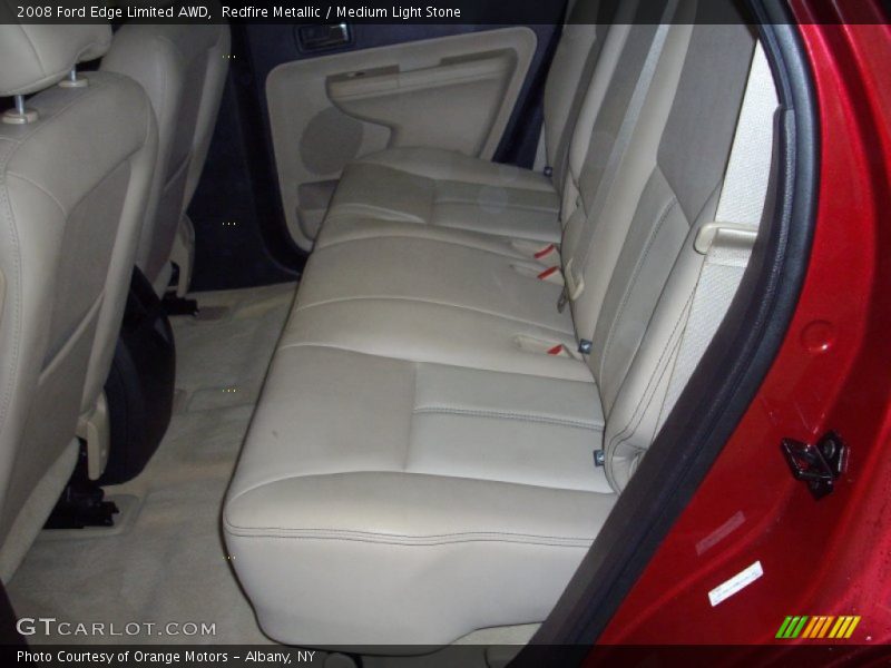 Redfire Metallic / Medium Light Stone 2008 Ford Edge Limited AWD