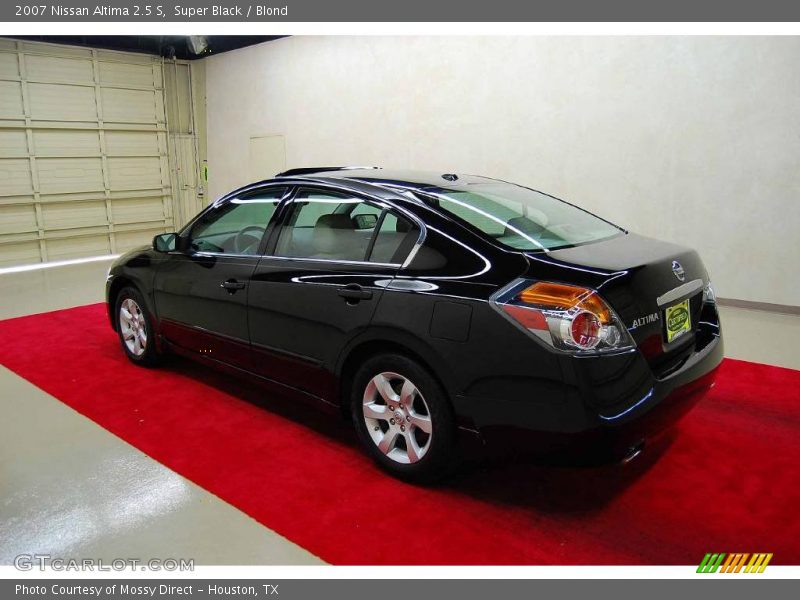 Super Black / Blond 2007 Nissan Altima 2.5 S