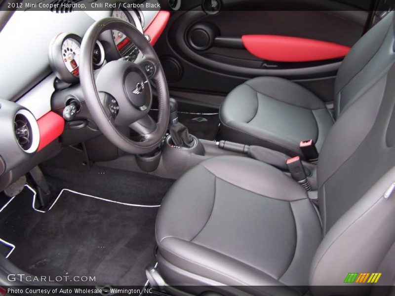 Chili Red / Carbon Black 2012 Mini Cooper Hardtop