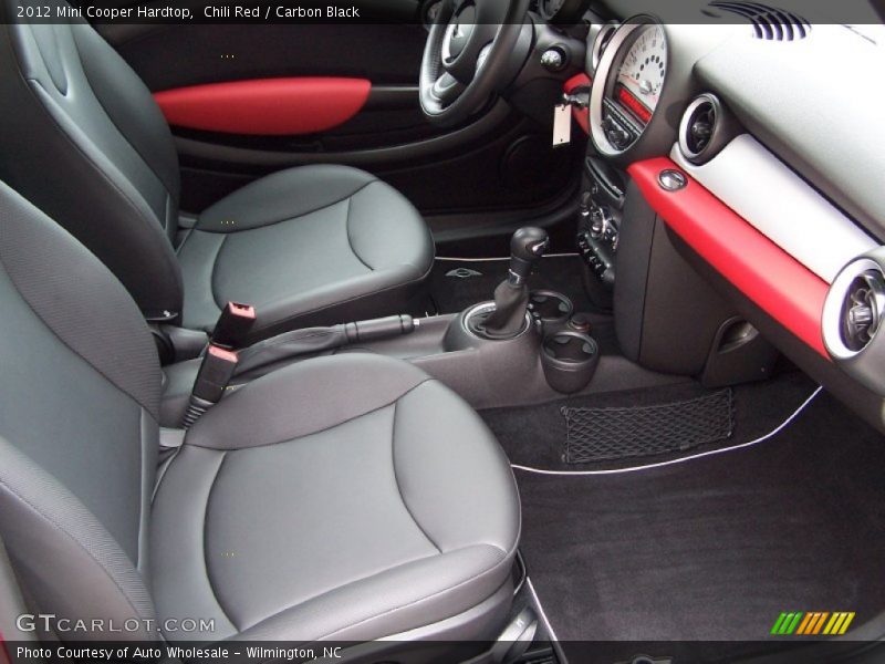 Chili Red / Carbon Black 2012 Mini Cooper Hardtop