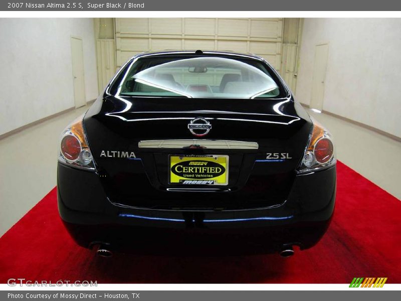 Super Black / Blond 2007 Nissan Altima 2.5 S