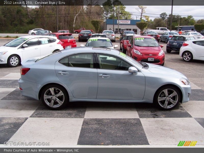Cerulean Blue / Ecru 2012 Lexus IS 250