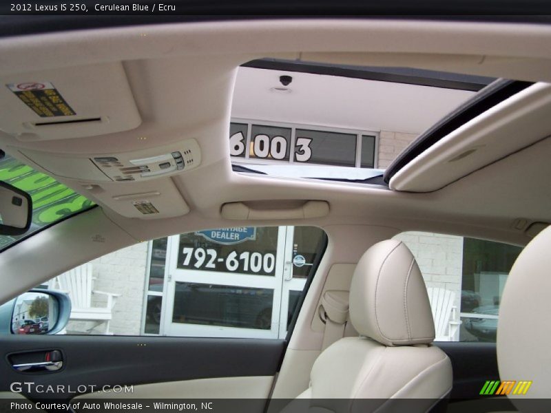 Cerulean Blue / Ecru 2012 Lexus IS 250