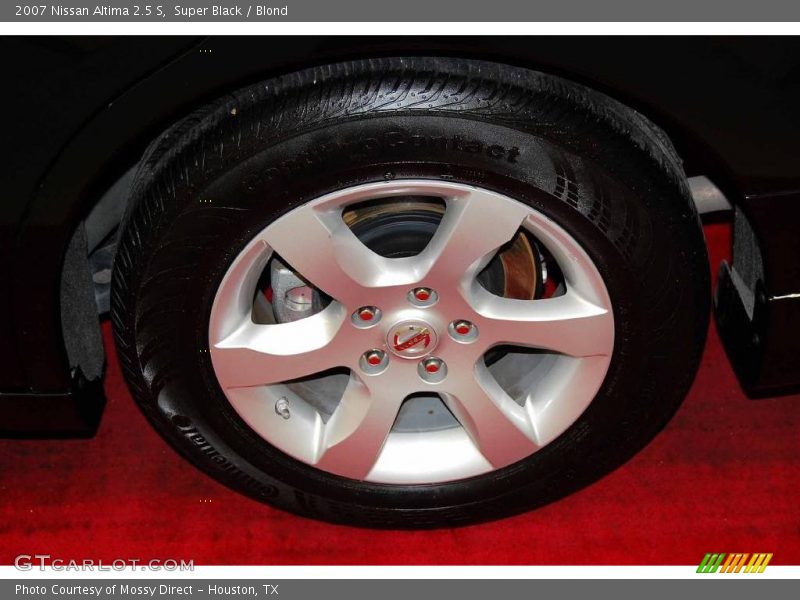 Super Black / Blond 2007 Nissan Altima 2.5 S