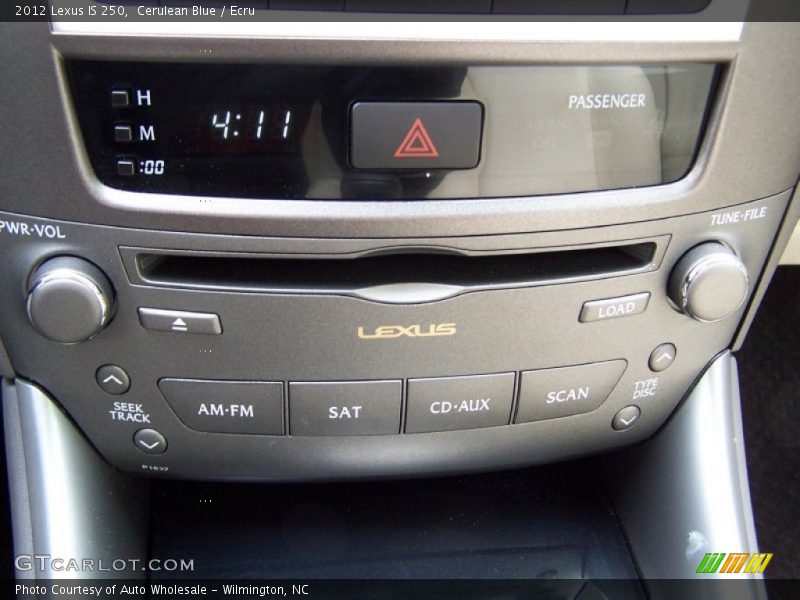 Cerulean Blue / Ecru 2012 Lexus IS 250