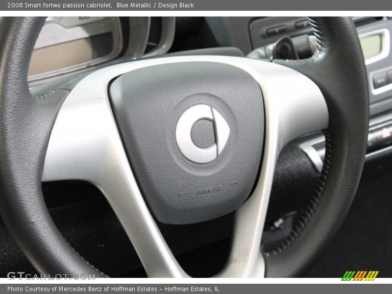 Blue Metallic / Design Black 2008 Smart fortwo passion cabriolet