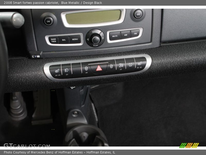 Blue Metallic / Design Black 2008 Smart fortwo passion cabriolet