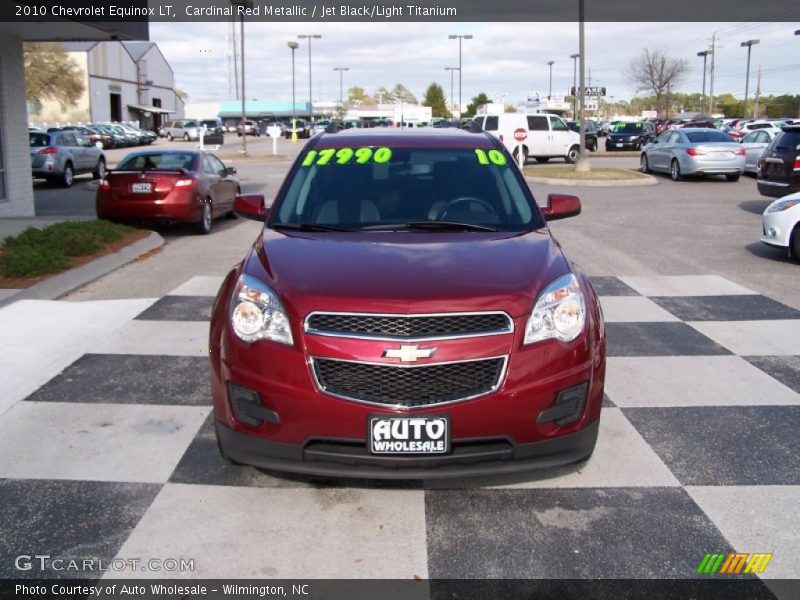 Cardinal Red Metallic / Jet Black/Light Titanium 2010 Chevrolet Equinox LT