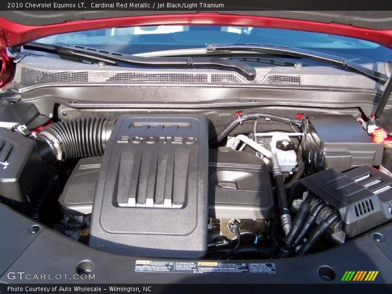 Cardinal Red Metallic / Jet Black/Light Titanium 2010 Chevrolet Equinox LT