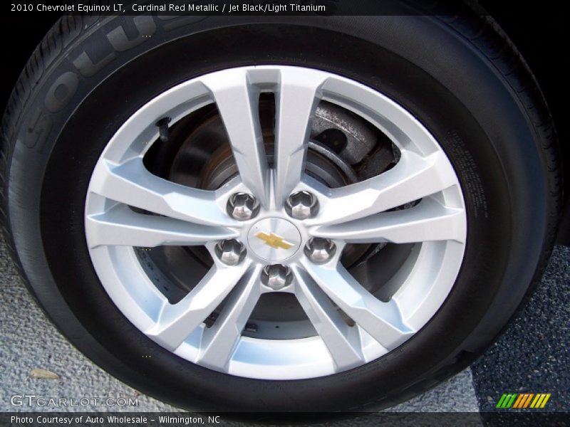 Cardinal Red Metallic / Jet Black/Light Titanium 2010 Chevrolet Equinox LT
