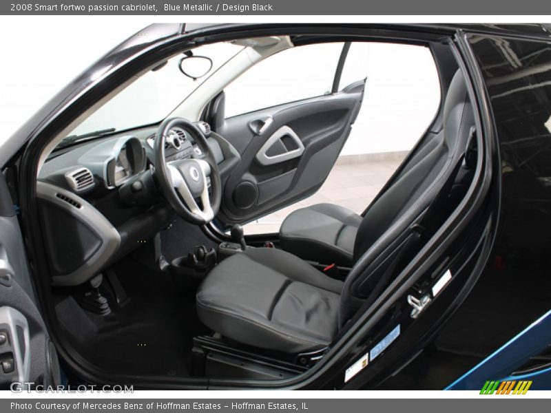 Blue Metallic / Design Black 2008 Smart fortwo passion cabriolet