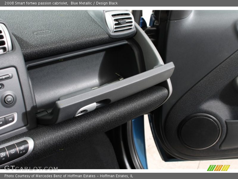 Blue Metallic / Design Black 2008 Smart fortwo passion cabriolet