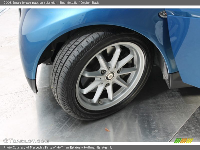 Blue Metallic / Design Black 2008 Smart fortwo passion cabriolet