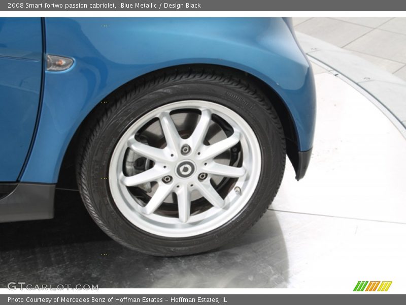 Blue Metallic / Design Black 2008 Smart fortwo passion cabriolet