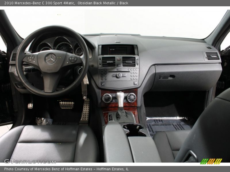Obsidian Black Metallic / Black 2010 Mercedes-Benz C 300 Sport 4Matic