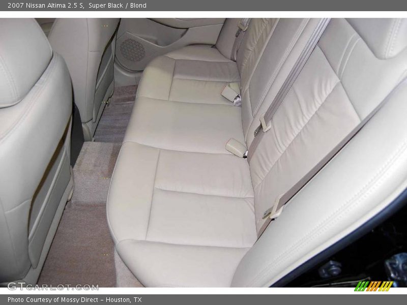 Super Black / Blond 2007 Nissan Altima 2.5 S