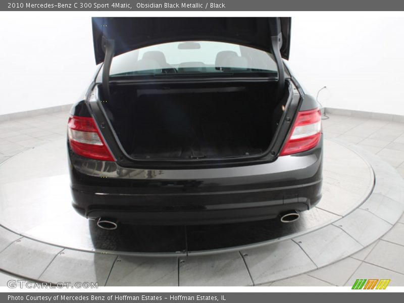 Obsidian Black Metallic / Black 2010 Mercedes-Benz C 300 Sport 4Matic