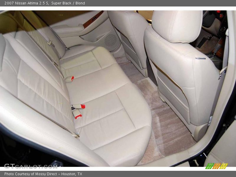 Super Black / Blond 2007 Nissan Altima 2.5 S