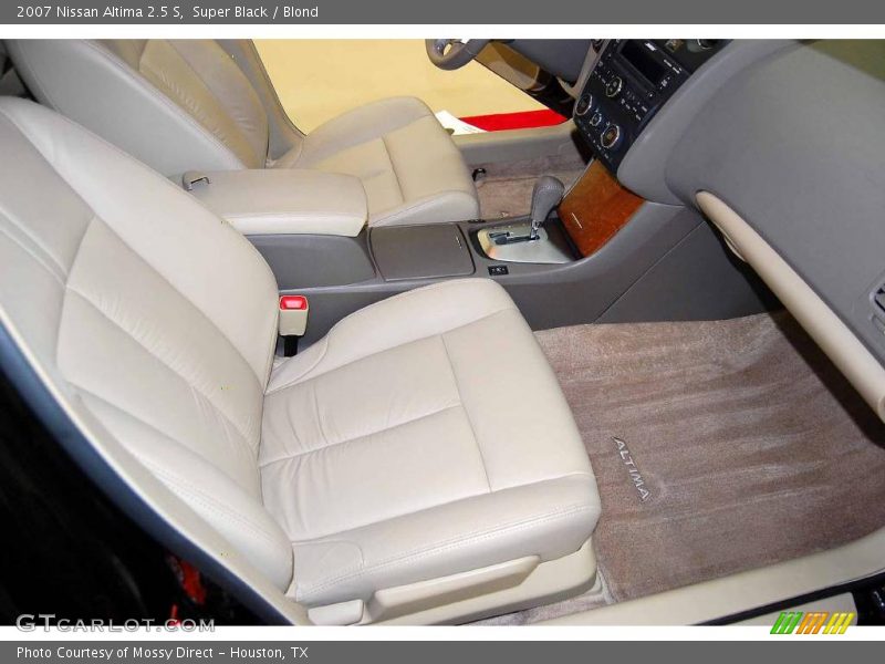 Super Black / Blond 2007 Nissan Altima 2.5 S