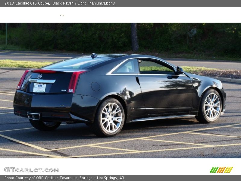 Black Raven / Light Titanium/Ebony 2013 Cadillac CTS Coupe