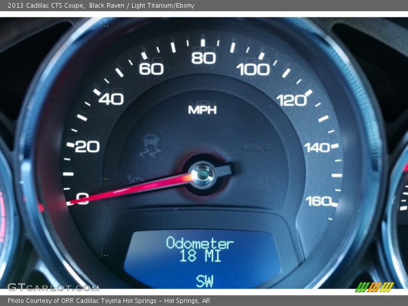Black Raven / Light Titanium/Ebony 2013 Cadillac CTS Coupe