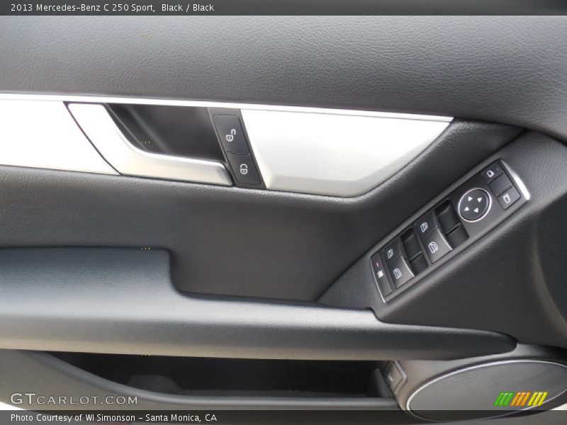 Black / Black 2013 Mercedes-Benz C 250 Sport
