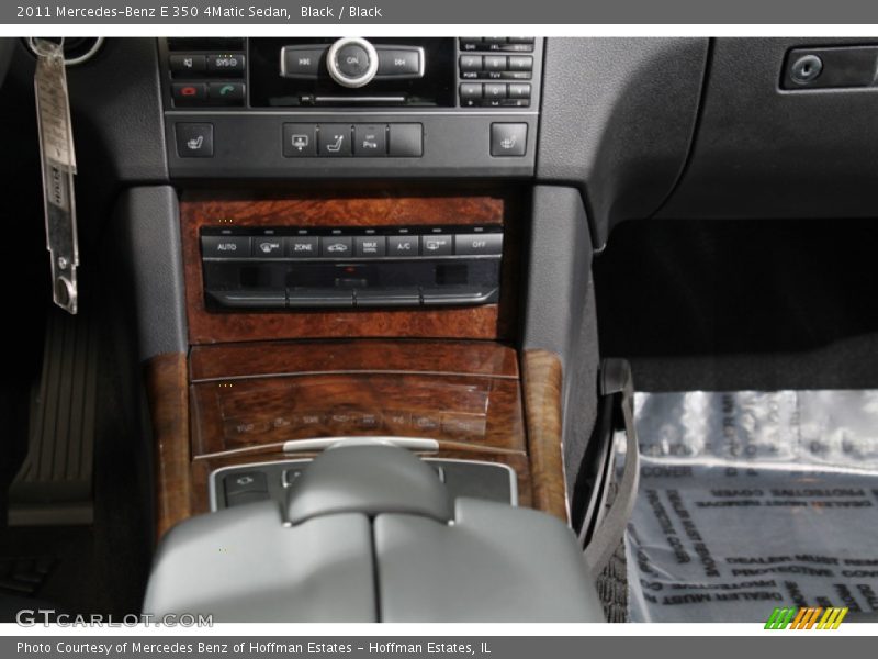 Black / Black 2011 Mercedes-Benz E 350 4Matic Sedan