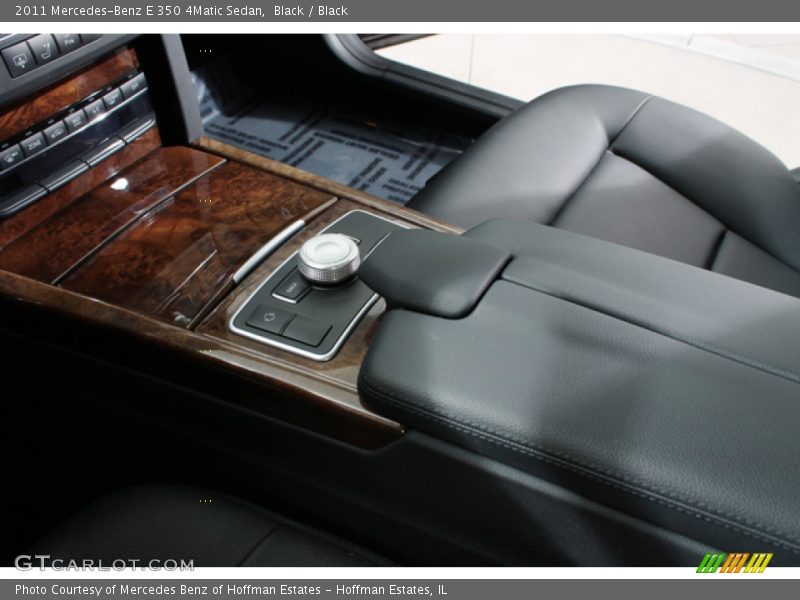 Black / Black 2011 Mercedes-Benz E 350 4Matic Sedan