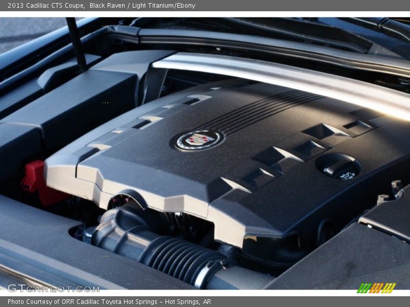Black Raven / Light Titanium/Ebony 2013 Cadillac CTS Coupe