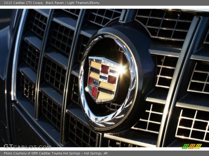 Black Raven / Light Titanium/Ebony 2013 Cadillac CTS Coupe