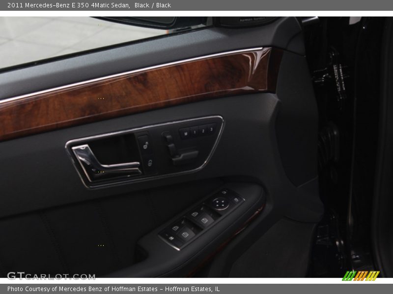 Black / Black 2011 Mercedes-Benz E 350 4Matic Sedan