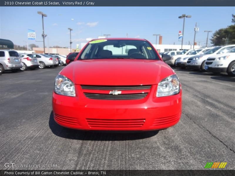 Victory Red / Gray 2010 Chevrolet Cobalt LS Sedan