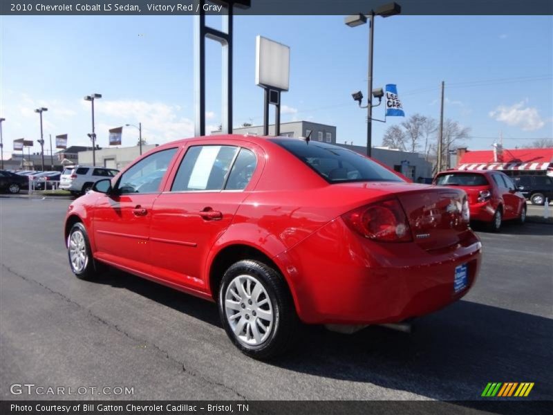 Victory Red / Gray 2010 Chevrolet Cobalt LS Sedan