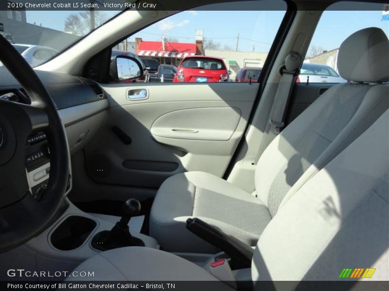 Victory Red / Gray 2010 Chevrolet Cobalt LS Sedan