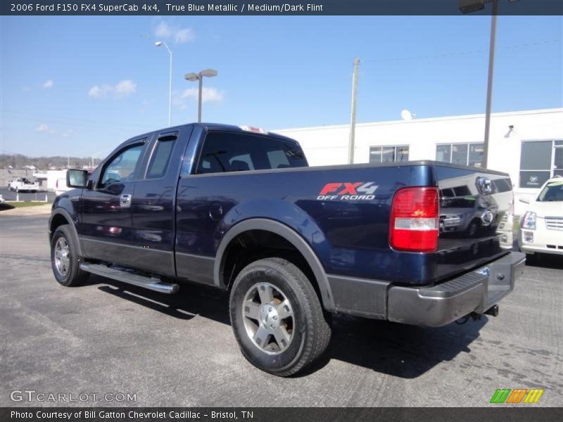 True Blue Metallic / Medium/Dark Flint 2006 Ford F150 FX4 SuperCab 4x4