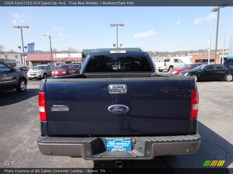 True Blue Metallic / Medium/Dark Flint 2006 Ford F150 FX4 SuperCab 4x4