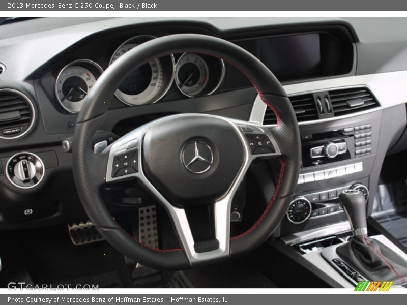 Black / Black 2013 Mercedes-Benz C 250 Coupe