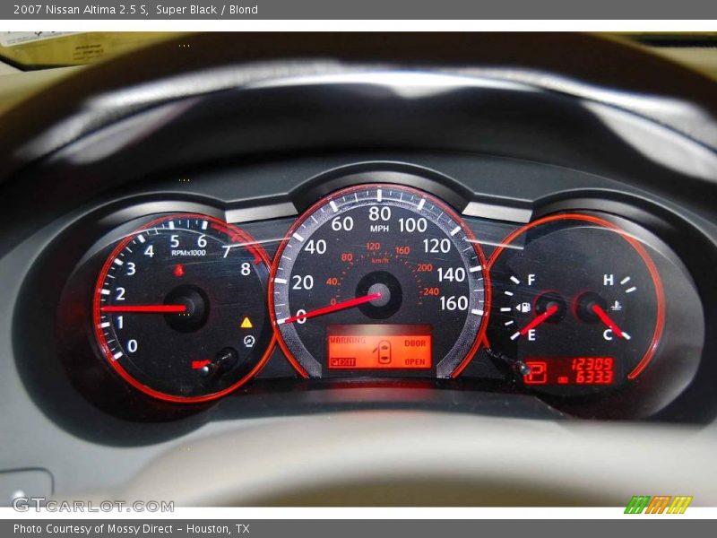 Super Black / Blond 2007 Nissan Altima 2.5 S