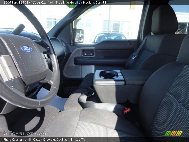 True Blue Metallic / Medium/Dark Flint 2006 Ford F150 FX4 SuperCab 4x4