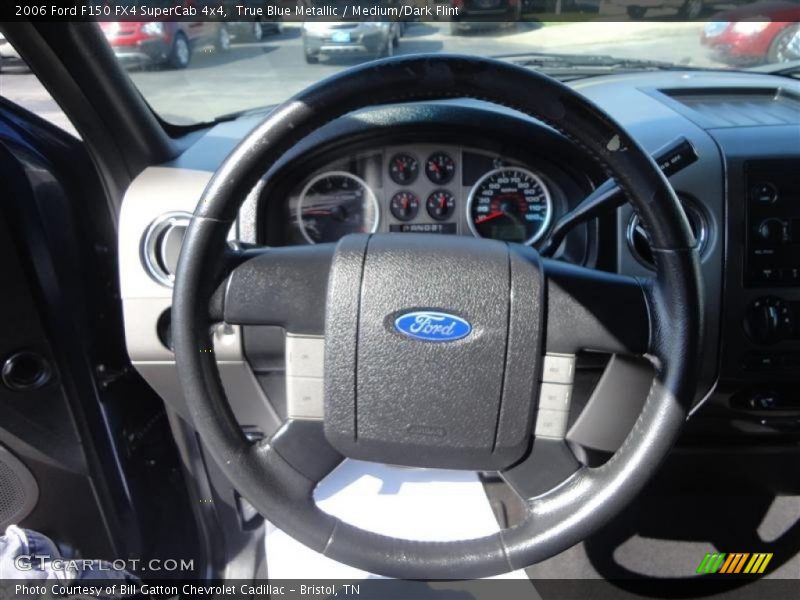 True Blue Metallic / Medium/Dark Flint 2006 Ford F150 FX4 SuperCab 4x4