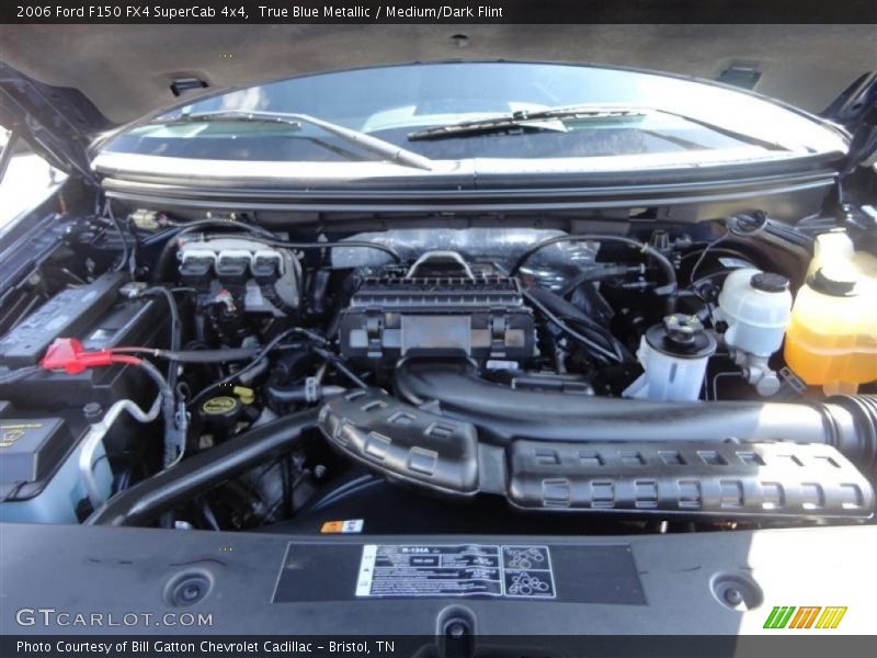 True Blue Metallic / Medium/Dark Flint 2006 Ford F150 FX4 SuperCab 4x4